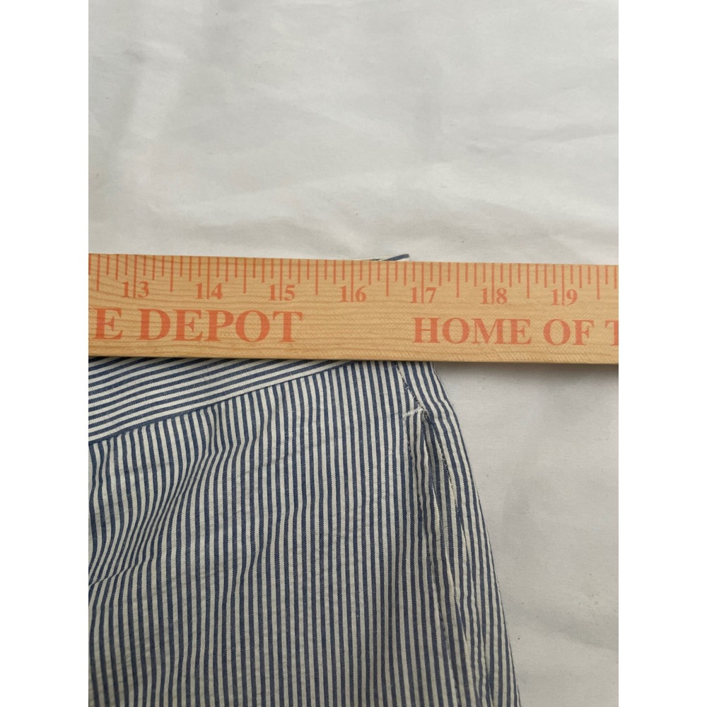 Lauren Ralph Lauren Seersucker Suit Mens 40R Blue White Striped Cotton 2pc - Picture 15 of 15